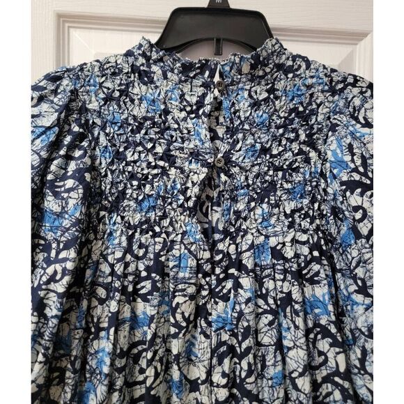 Anthropology/ Love The Label Andrea puff Sleeve Mini Dress M - Picture 4 of 12